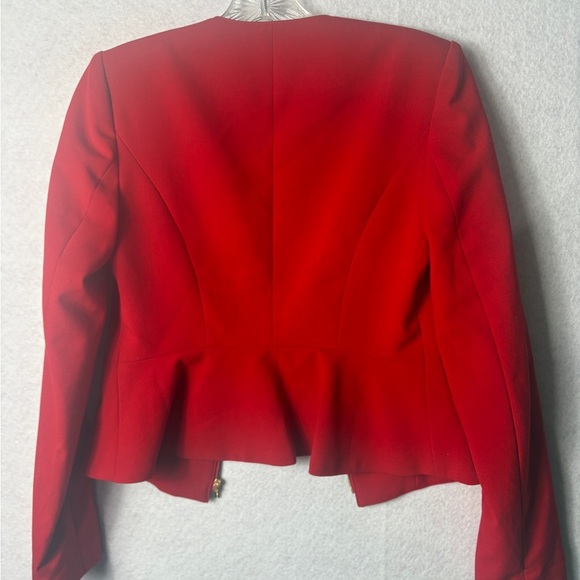 Calvin Klein Red Blazer 2P - Picture 2 of 4